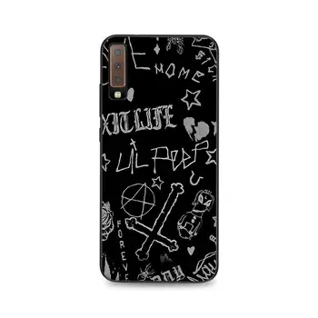 Lil Peep hellboy Telefono dėklas Samsung A51 A71 A40 A50 A70 A10 A20 A30 A6 A7 A8 A9
