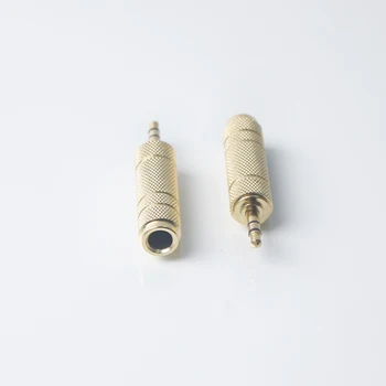 Lingable Audio Stereo Adapteris, 3,5 mm Jack Male-iki 6,5 mm Female lizdas, jungtis Female Jungtis Mikrofono Auksą, Padengtą