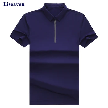Liseaven Vyrų Poloshirt Mens trumpomis Rankovėmis Polo Marškinėliai Vasarą Viršūnes&Tees Medvilnės Homme Camisa Vyrų Polo