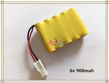 Litro Energijos Baterija Ni-cd Aa 6 v Įkrovimo Baterija (akumuliatorius 900mah Led Saulės Šviesos, Atsarginės Elektros Žaislas 5sw
