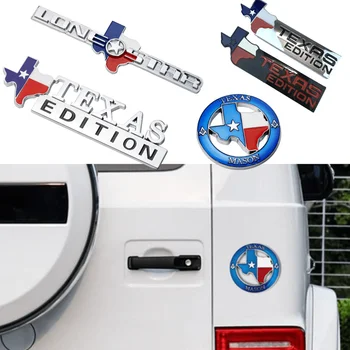Lone Star Logotipo Texas Edition Emblema Įklija, Jeep Renegade Laisvės Kompasas 