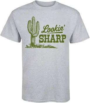 Lookin Sharp - vyriški trumpomis Rankovėmis Grafinis T-Shirt Nauja siunta Kietas Mens Tee Vasaros 2020 M. Medvilnė, Kvėpuojanti Marškinėlius
