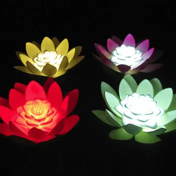 Lotus Lempos Valentino Žvakės, Norinčių Vandens Plūduriuojančių Žvakių Šviesos Gimtadienis, Vestuvės Apdaila