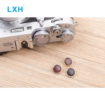 LXH Mediniai&Metalo Paviršius, Minkštas vaizdo Kameros Užrakto Atleidimo Mygtuką su Guma, Žiedas, Skirtas Fuji Fujifilm XT20 X100F X-T2 X100T X-T10 X20