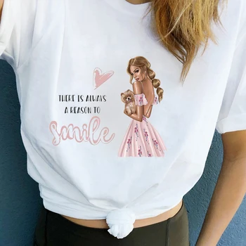 Lūs Los Motinos Meilė Moterims, T-shirt Super Mama 2019 M. Vasarą Moterys Mielas Marškinėliai Mados Drabužių Streetwear Moterų 