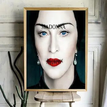 Madonna Madona Albumą Sienos Meno užkulisiai Drobė Paveikslų, Cuadros Sienos Menas Nuotraukas, Namų Dekoro