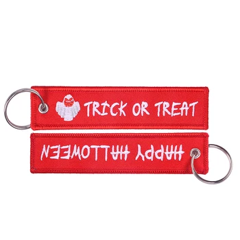 Mados Key Chain Raudonas Austi Žymeklį Automobilių Paketų Prižiūrėtojų Raktinę Motociklo Raktų Pakabukai Naujovė Helovinas Pultelio Žyma Nuostabus Dvasios Modelio Key Chain