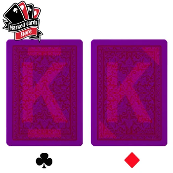 Magija Fournier 2818 Pažymėtos Kortos Parduoti 6 Spalvų Pažymėtos Kortelės Parduotuvė Su 2-PIP Jumbo Pokerio Dydis