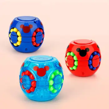 Magija Galvosūkiai Magic cube Kūrybos Labirintą Žaislas Pupelių spalvinga Piršto Magic cube Vaikų žaislai Smegenų Kibinimas Švietimo Žaislai