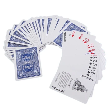 Magija Pokerio 1pc Magija Reguliariai Kortos Standartas Deniai triukui Pradedantiesiems Magic Show Įrankiai GYH