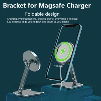 Magnetinio Telefonas, Įkroviklis, Laikiklis iš Aliuminio Lydinio, Laikiklis IPhone 12 mini 12 