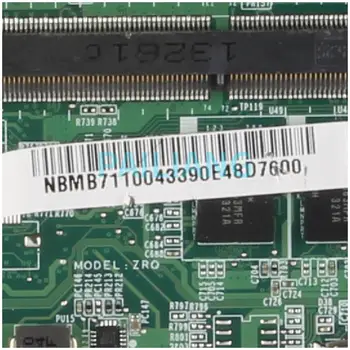 Mainboard ACER Aspire V5-573P V5-473G Celeron 2955U Nešiojamas plokštė Su 4 gb RAM DAZRQMB18F0 DDR3 išbandyti OK