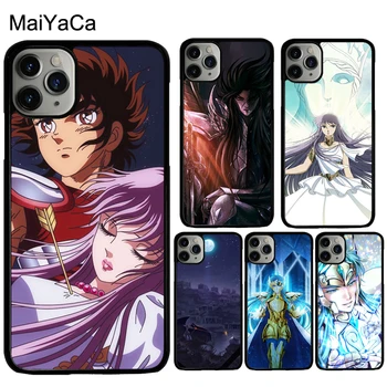 MaiYaCa Anime Saint Seiya Atveju iphone, 12 mini Pro 11 Max X XR XS MAX 6S 7 8 Plus SE 2020 Galinį Dangtelį Shell