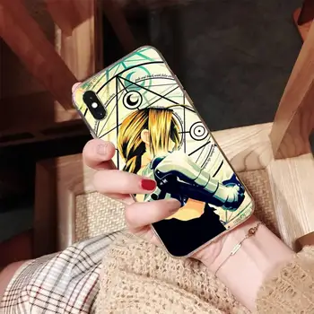MaiYaCa Full Metal Alchemist Brolija Anime Telefono dėklas skirtas iPhone 11 12 pro XS MAX 8 7 6 6S Plus X 5S SE 2020 XR atveju