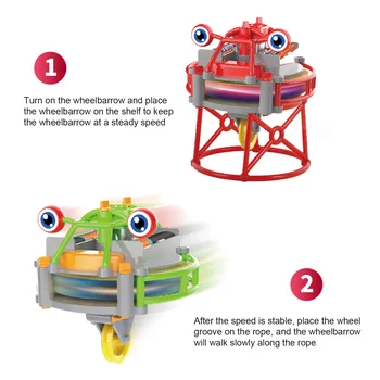 Masažuoklis Robotas Švietimo Žaislas, Karutis Šviesos Viršų Savarankiškai balansavimo Vaikas Dovanos Žvalgybos Plėtros Dėmesį Naudotis Žaislai