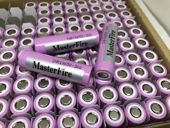 MasterFire 10vnt/daug Originalus 3.7 V INR 18650 30Q 3000mAh Įkraunama Ličio Baterijos 18650 E-Cigaretės Baterijos