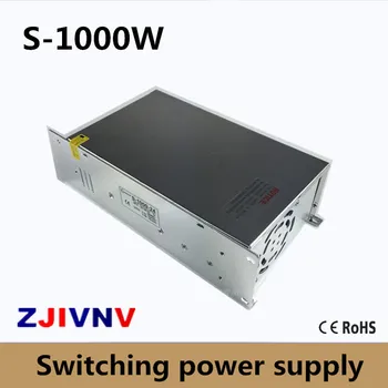 Maži Vieno Galia 1000W impulsinis Maitinimo šaltinis 24V 40A Transformatorius AC110V arba 220V DC SMPS LED Šviesos CNC Stepper