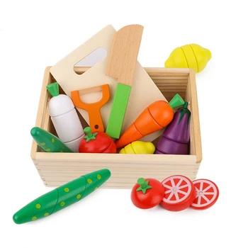 Medinis Modeliavimo Virtuvės Departamento Vaikų Žaislai, Sumažinti Vaisių ir Daržovių Žaislai, Ankstyvojo Ugdymo Dovanos