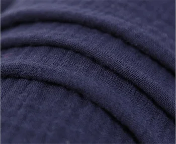 Medvilnės audinys dvigubo sluoksnio krepinio audinio marškinėliai