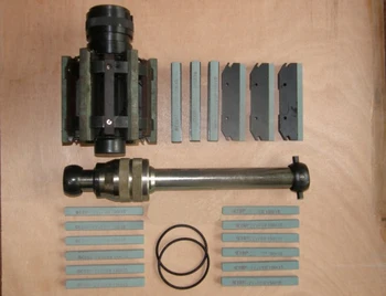 Metalo apdirbimo įrankis Gilią duobę pagimdė cilindrų hørning įrankių galandimo galvos šlifavimo įrankiai Dual šlifavimo galąsti (200mm-250mm)