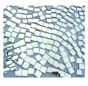 MEYA 1000pcs 1*1cm Mozaikos Aikštėje Veidrodis Lipdukas ant Nugaros Juostos , Mini Aikštėje Veidrodis Lipdukas&Freskomis