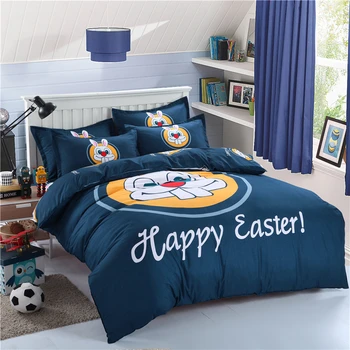 Mielas Animacinių filmų Stiliaus patalynės komplektas twin dydis antklode padengti vaikams miegamasis decora berniukai dvigulė lova nustatyti vieno karalienė, karalius lovatiesė