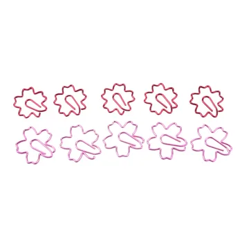 Mielas Sakura sakura Gėlės Paperclips Įrašų, Knygų Žymekliai Planuotojai, sąvaržėlių Dydis : Skersmuo 2.6 cm