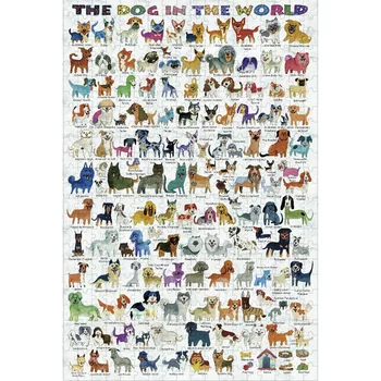 Mikelandželas Mediniai Boutique Dėlionė Gyvūnėlių Galvosūkį Negabaritinių Įspūdį 4000 Gabalas Dėlionės Suaugusiųjų Dovana Išskirtinis Originalus Dažymas
