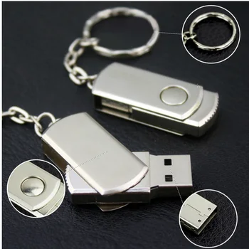 Mini metalo usb pen drive USB2.0 flash drive 64gb 32gb 16gb 8gb 4gb flash disk 512 mb memory stick flashdrive virš 10vnt nemokama logo