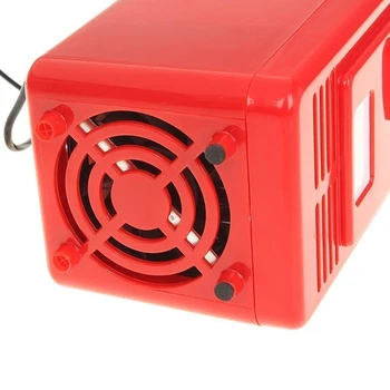 Mini Raudona USB Šaldytuvas Aušintuvas Gėrimų Gėrimo Skardinių Aušintuvas / Šiltesnis Šaldytuvo, Nešiojamas kompiuteris, PC Kompiuteris