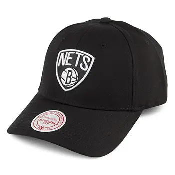 Mitchell & Ness Gorra Komandos Logotipą de Perfil bajo Brooklyn Nets Negro