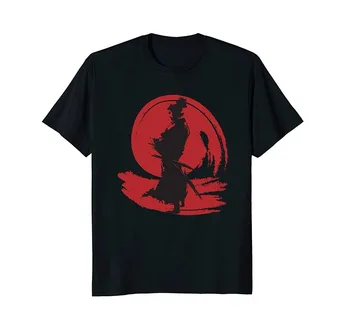 Miyamoto Musashi Samurajus T-Shirt Bushido Karys Išmintis Vasaros Viršūnes Žmogui Vasaros Medvilnės Marškinėliai Mados Šeimos T Shirts