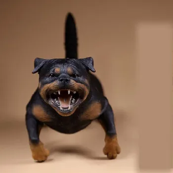 Mnotht Gyvūnų Statula Vokietija Rottweiler Šuo Modelis Žaislai LW001 Veiksmų Skaičius, Aksesuarų Kolekcijas
