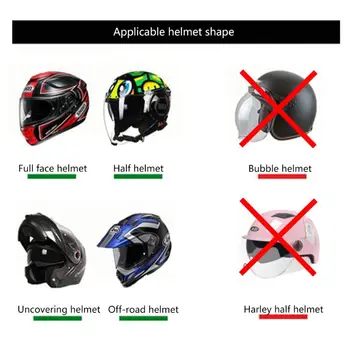 Motociklas Aišku, Anti-Rūko Pleistras Kino Universalų Motociklo Šalmas Rūko Atsparus Ekranas Objektyvas K3 K4 AX8 LS2 HJC MT Helmets