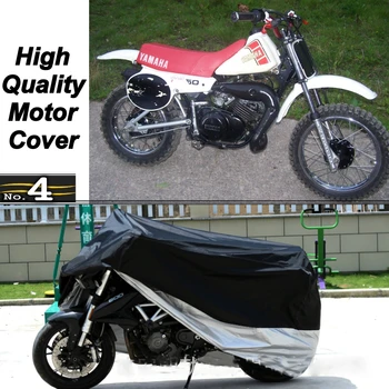 Motociklo Padengti Yamaha YZ50 Vandeniui, UV Saulės Dulkių / Rain Protector Dangtis Pagaminti iš Poliesterio Taftos