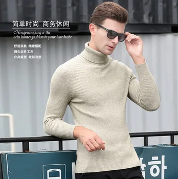MRMT 2018 prekės rudens ir žiemos nauji vyriški golfo megztinis Plonas megztinis vyrams tai grynas kašmyro dugno megztinis