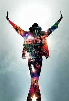 Muzikos Žvaigždė Michael Jackson ŠILKO PLAKATAS Dekoratyvinis dažymas Sienų dažymas 24x36inch