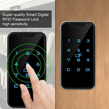 Namų Smart Digital RDA apsauga Slaptažodžiu Susisiekti Klaviatūra Elektroninių Kabineto Užrakinti 