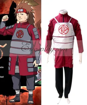 Naruto Shippuden Choji Akimichi Cosplay Kostiumų E001