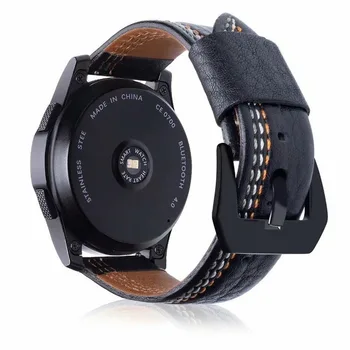 Natūralios Odos Watchband 22mm Samsung Galaxy Žiūrėti 46mm/įrankių S3/ HUAWEI 2pro Retro Smart Laikrodis Diržas Dirželis Apyrankė