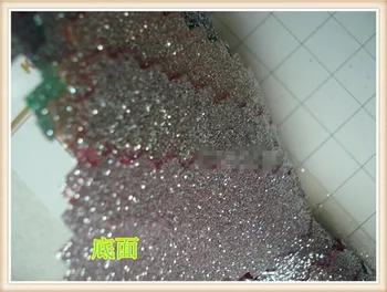 Naujas! 0,5 mm Veidrodis blizgučiai PVC sintetinės odos audinio 72 spalvų, Lygaus paviršiaus Tinka dekoratyvinių pagalvių couro medžiaga