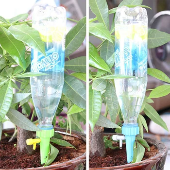 Naujas 12Pcs Naudinga Savarankiškai Laistymo Įrenginys Šuoliai Automatinė Gėlių, Augalų Drėkinimo Priemonė