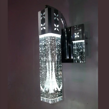 Naujas LED Sieniniai Šviestuvai Burbulas Kristalų Skiltyje Naktiniai Sienos žibintai Kambarį Sconce