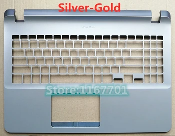 Naujas Originalus Laptop/Notebook klaviatūra/raidės/Padengti/Būsto/shell Asus Vivoboo X507 X507U X507UA X507UB sidabro-Aukso