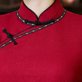 Naujas Prekės ženklas Ponios Rudens ir Žiemos Plonas, Paltai Moterims Kinijos Nacionalinio Stiliaus Striukė Moterų Cheong-Sam Viršūnes Moterų viršutinių drabužių siuvimas