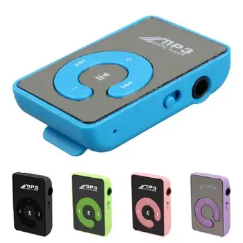 Naujas Veidrodis Įrašą USB MP3 Grotuvas Sporto Rėmimo 8GB TF Kortelė Nešiojamas Mini Muzikos Media Player