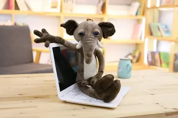Naujas žaislas gražių animacinių filmų dramblys pliušinis žaislas apie 40cm jungle elephant minkštos lėlės vaiko žaislas gimtadienio dovana w1185