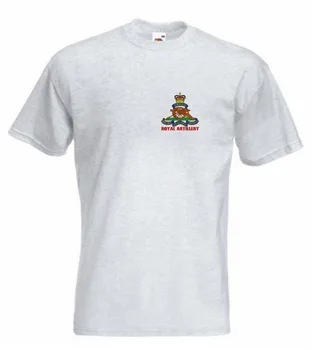 Naujausias 2018 Vyrų T-Shirt Mados O-Neck T Shirt Karališkosios Artilerijos T-Shirt Ar Palaidinukė Ra T shirt Britų Armijos Tee marškinėliai
