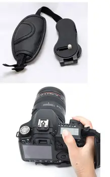 Naujausias rankenos Fotoaparatas Dirželis PU Odos Dirželis, Skirtas Dslr Fotoaparatą 