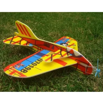 Nauji Karšto 1pc Vaikai Putų Plaukioja Sklandytuvas Lėktuvų Žaislai Lėktuvo Šalies Maišelį Užpildų Vaikams, Žaislai, Žaidimų Prizus Dovana Modelis Atsitiktine Spalva